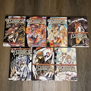 Tsubasa‎ Reservoir Chronicle Vol 1-7 Manga Lot Clamp, Del Rey, OOP